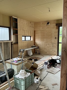 Store renovation work