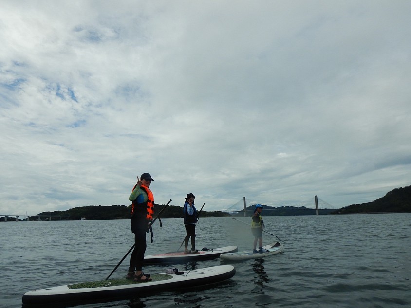 SUP 島巡り